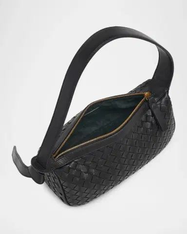 Bottega Veneta Nodo Intrecciato Leather Shoulder Bag | Thumbnail 4 Bottega Veneta Nodo Intrecciato Leather Shoulder Bag | Thumbnail 4