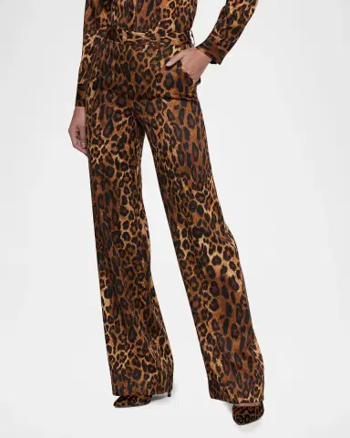 L'Agence Livvy Leopard-Print Pants | Thumbnail 5 L'Agence Livvy Leopard-Print Pants | Thumbnail 5