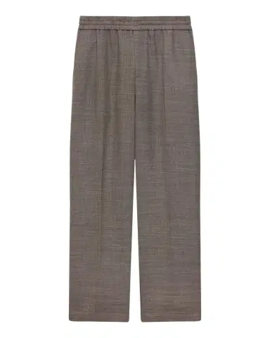 Helmut Lang Men's Crease-Front Wool-Blend Trousers | Thumbnail 1 Helmut Lang Men's Crease-Front Wool-Blend Trousers | Thumbnail 1