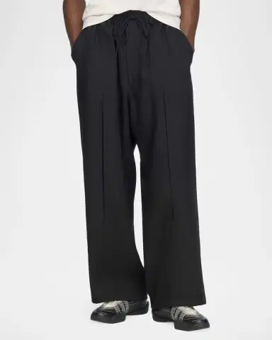 Adidas Men's Drawstring Pants | Thumbnail 4 Adidas Men's Drawstring Pants | Thumbnail 4