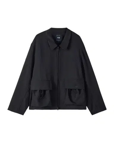 Adidas Men's Blouson Spread-Collar Jacket | Thumbnail 1 Adidas Men's Blouson Spread-Collar Jacket | Thumbnail 1