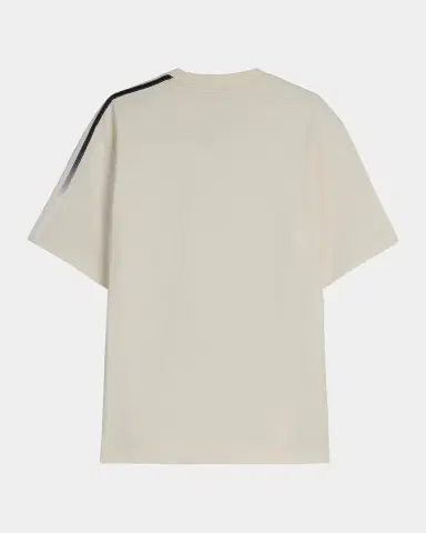Adidas Men's Striped Cotton T-Shirt | Thumbnail 2 Adidas Men's Striped Cotton T-Shirt | Thumbnail 2