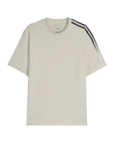 Adidas Men's Striped Cotton T-Shirt | Thumbnail 3 Adidas Men's Striped Cotton T-Shirt | Thumbnail 3