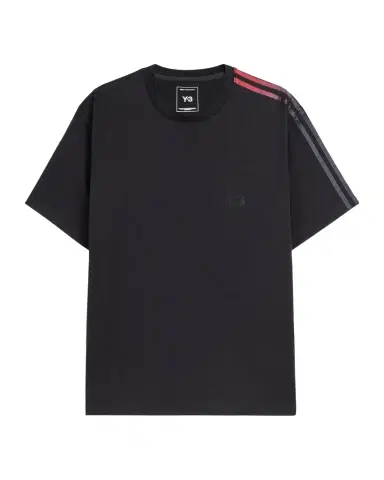 Adidas Men's Striped Cotton T-Shirt | Thumbnail 1 Adidas Men's Striped Cotton T-Shirt | Thumbnail 1