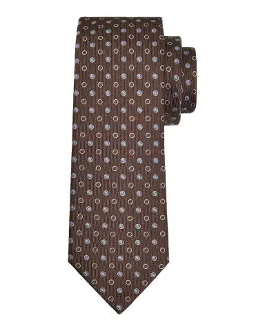 Giorgio Armani Men's Filled Polka Dot Silk Tie | Thumbnail 2 Giorgio Armani Men's Filled Polka Dot Silk Tie | Thumbnail 2