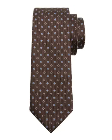 Giorgio Armani Men's Filled Polka Dot Silk Tie | Thumbnail 2 Giorgio Armani Men's Filled Polka Dot Silk Tie | Thumbnail 2