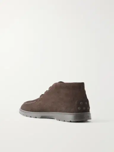 Tod's Suede Lace-Up Boots - Men | Thumbnail 4 Tod's Suede Lace-Up Boots - Men | Thumbnail 4