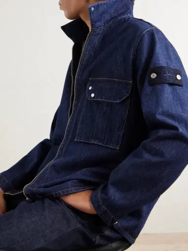 Stone Island STONE ISLAND DENIM Overshirt - Men | Thumbnail 5 Stone Island STONE ISLAND DENIM Overshirt - Men | Thumbnail 5