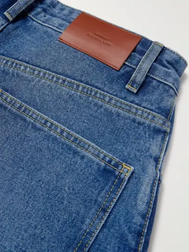 Studio Nicholson Paolo Barrel-Leg Jeans - Men | Thumbnail 5 Studio Nicholson Paolo Barrel-Leg Jeans - Men | Thumbnail 5