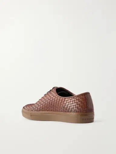 Grenson Mie Woven Leather Sneakers - Men | Thumbnail 4 Grenson Mie Woven Leather Sneakers - Men | Thumbnail 4