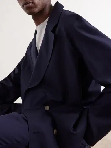 De Bonne Facture Double-Breasted Wool Suit Jacket - Men | Thumbnail 5 De Bonne Facture Double-Breasted Wool Suit Jacket - Men | Thumbnail 5