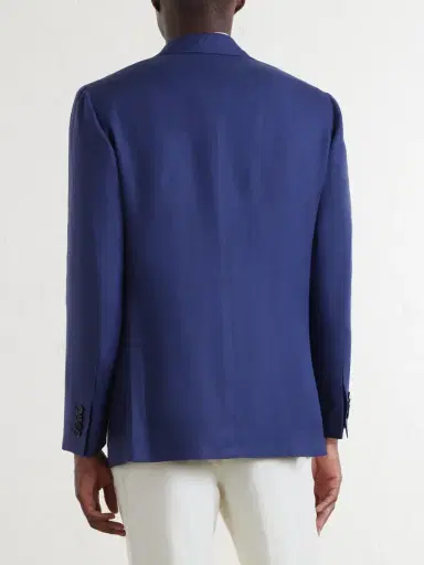 Kiton Linen Blazer - Men | Thumbnail 4 Kiton Linen Blazer - Men | Thumbnail 4