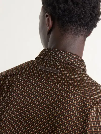 Wales Bonner Doshi Button-Down Jacquard-Knit Shirt - Men | Thumbnail 6 Wales Bonner Doshi Button-Down Jacquard-Knit Shirt - Men | Thumbnail 6