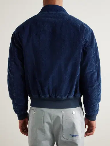 Stone Island Denim Research Padded Cotton-Blend Corduroy Jacket - Men | Thumbnail 3 Stone Island Denim Research Padded Cotton-Blend Corduroy Jacket - Men | Thumbnail 3