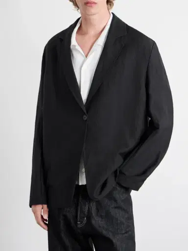 Studio Nicholson Denison Linen and Wool-Blend Suit Jacket - Men | Thumbnail 3 Studio Nicholson Denison Linen and Wool-Blend Suit Jacket - Men | Thumbnail 3