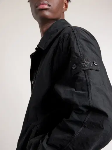 Stone Island STONE ISLAND GHOST David Tech-Canvas Coat - Men | Thumbnail 5 Stone Island STONE ISLAND GHOST David Tech-Canvas Coat - Men | Thumbnail 5