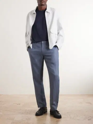 Onia Linen-Blend T-Shirt - Men | Thumbnail 2 Onia Linen-Blend T-Shirt - Men | Thumbnail 2