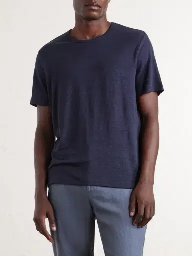 Onia Linen-Blend T-Shirt - Men | Thumbnail 3 Onia Linen-Blend T-Shirt - Men | Thumbnail 3