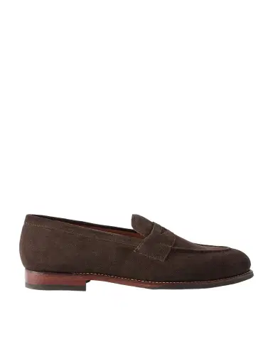 Grenson Lloyd Suede Loafers - Men | Thumbnail 1 Grenson Lloyd Suede Loafers - Men | Thumbnail 1