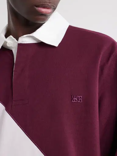 Wales Bonner Prism Linen-Trimmed Cotton-Jersey Polo Shirt - Men | Thumbnail 5 Wales Bonner Prism Linen-Trimmed Cotton-Jersey Polo Shirt - Men | Thumbnail 5