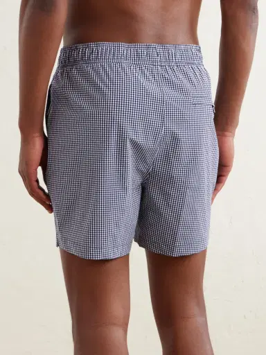 Onia Charles Straight-Leg Mid-Length Checked Swim Shorts - Men | Thumbnail 3 Onia Charles Straight-Leg Mid-Length Checked Swim Shorts - Men | Thumbnail 3