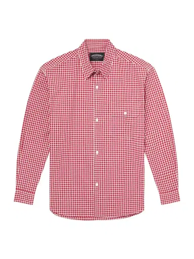 FrizmWORKS Ease Gingham Cotton Shirt - Men | Thumbnail 1 FrizmWORKS Ease Gingham Cotton Shirt - Men | Thumbnail 1