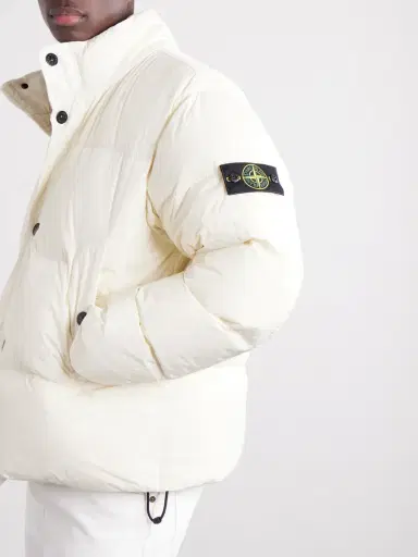 Stone Island Quilted Garment-Dyed Recycled Crinkled-Nylon Down Jacket - Men | Thumbnail 5 Stone Island Quilted Garment-Dyed Recycled Crinkled-Nylon Down Jacket - Men | Thumbnail 5