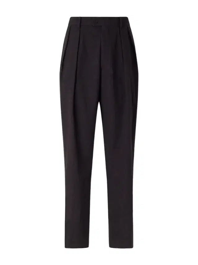 Straight-Leg Pleated Wool Trousers - Men Straight-Leg Pleated Wool Trousers - Men
