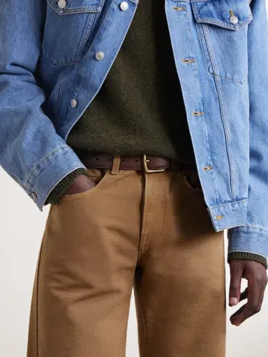Anderson's 3cm Suede Leather Belt - Men | Thumbnail 2 Anderson's 3cm Suede Leather Belt - Men | Thumbnail 2