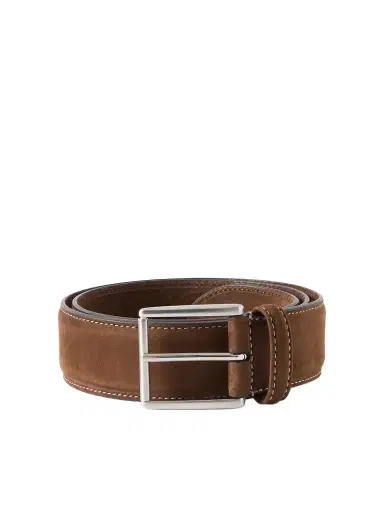 Anderson's 3cm Suede Leather Belt - Men | Thumbnail 1 Anderson's 3cm Suede Leather Belt - Men | Thumbnail 1