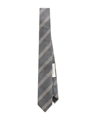 mfpen Banquet 6cm Striped Silk-Jacquard Tie - Men | Thumbnail 1 mfpen Banquet 6cm Striped Silk-Jacquard Tie - Men | Thumbnail 1