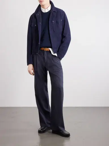Anderson & Sheppard Cotton Sweater - Men | Thumbnail 2 Anderson & Sheppard Cotton Sweater - Men | Thumbnail 2
