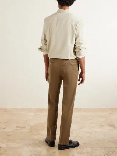 Kiton Straight-Leg Lyocell-Blend Trousers - Men | Thumbnail 4 Kiton Straight-Leg Lyocell-Blend Trousers - Men | Thumbnail 4