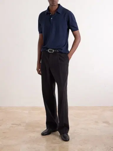 Kiton Cotton Polo Shirt - Men | Thumbnail 2 Kiton Cotton Polo Shirt - Men | Thumbnail 2