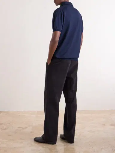 Kiton Cotton Polo Shirt - Men | Thumbnail 4 Kiton Cotton Polo Shirt - Men | Thumbnail 4
