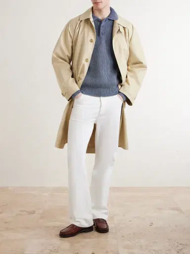 Aimé Leon Dore Knitted Cotton-Blend Polo Sweater - Men | Thumbnail 2 Aimé Leon Dore Knitted Cotton-Blend Polo Sweater - Men | Thumbnail 2