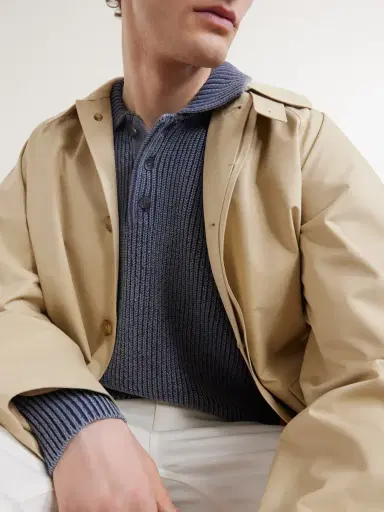 Aimé Leon Dore Knitted Cotton-Blend Polo Sweater - Men | Thumbnail 5 Aimé Leon Dore Knitted Cotton-Blend Polo Sweater - Men | Thumbnail 5