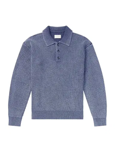 Aimé Leon Dore Knitted Cotton-Blend Polo Sweater - Men | Thumbnail 1 Aimé Leon Dore Knitted Cotton-Blend Polo Sweater - Men | Thumbnail 1