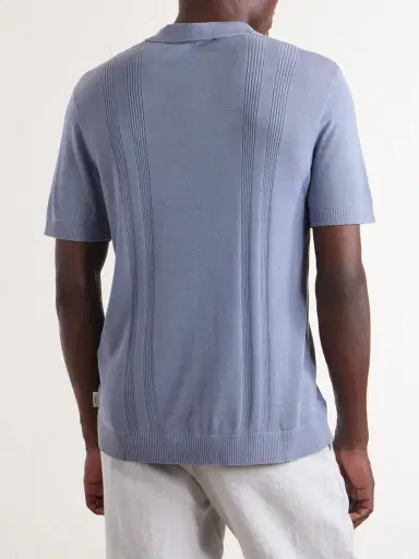 Onia Knitted Polo Shirt - Men | Thumbnail 4 Onia Knitted Polo Shirt - Men | Thumbnail 4