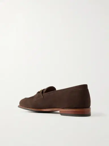 Grenson Franklin Horsebit-Embellished Suede Loafers - Men | Thumbnail 4 Grenson Franklin Horsebit-Embellished Suede Loafers - Men | Thumbnail 4