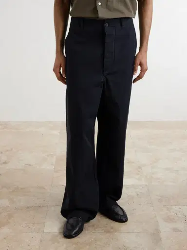 Kaptain Sunshine Wide-Leg Cotton-Drill Trousers - Men | Thumbnail 3 Kaptain Sunshine Wide-Leg Cotton-Drill Trousers - Men | Thumbnail 3