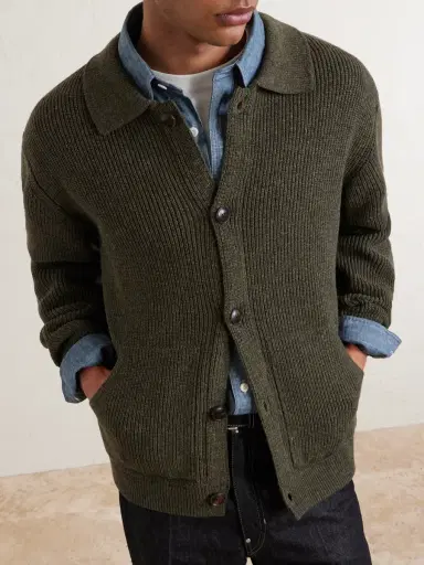 FrizmWORKS Wool-Blend Cardigan - Men | Thumbnail 5 FrizmWORKS Wool-Blend Cardigan - Men | Thumbnail 5