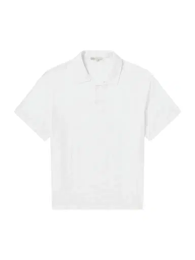 Onia Cotton and Linen-Blend Polo Shirt - Men | Thumbnail 1 Onia Cotton and Linen-Blend Polo Shirt - Men | Thumbnail 1
