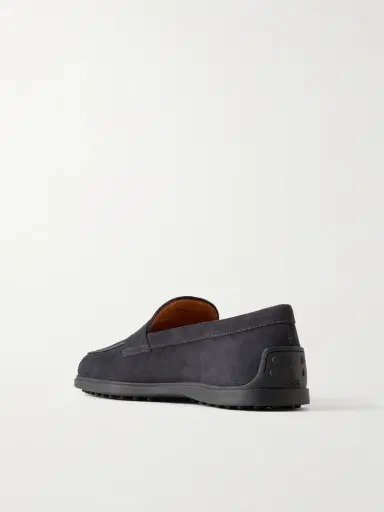 Tod's Suede Penny Loafers - Men | Thumbnail 4 Tod's Suede Penny Loafers - Men | Thumbnail 4