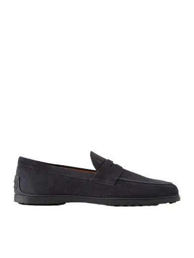 Tod's Suede Penny Loafers - Men | Thumbnail 1 Tod's Suede Penny Loafers - Men | Thumbnail 1
