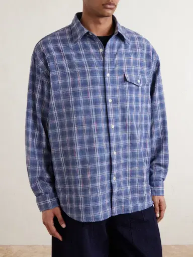 FrizmWORKS Checked Woven Shirt - Men | Thumbnail 3 FrizmWORKS Checked Woven Shirt - Men | Thumbnail 3
