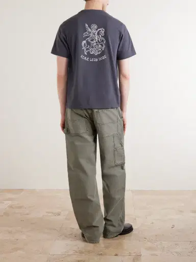 Aimé Leon Dore Logo-Print Cotton-Jersey T-Shirt - Men | Thumbnail 4 Aimé Leon Dore Logo-Print Cotton-Jersey T-Shirt - Men | Thumbnail 4