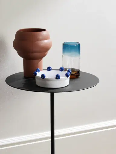 The Conran Shop Ten-Pin Stainless Steel Side Table - Men | Thumbnail 2 The Conran Shop Ten-Pin Stainless Steel Side Table - Men | Thumbnail 2