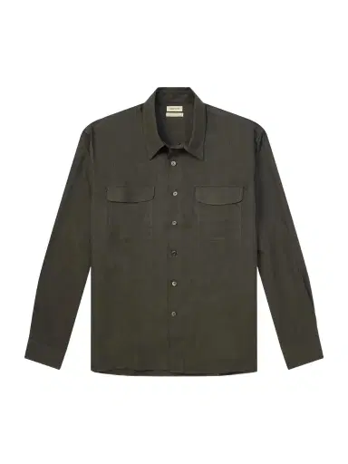 De Bonne Facture Linen Overshirt - Men | Thumbnail 1 De Bonne Facture Linen Overshirt - Men | Thumbnail 1