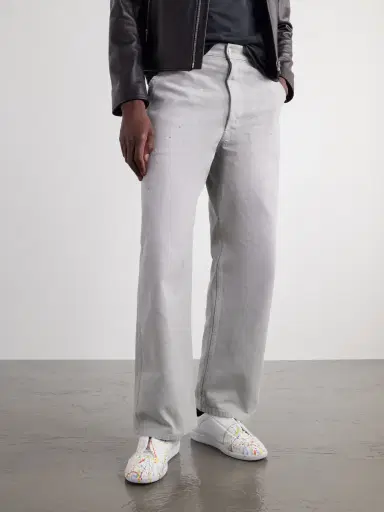 Maison Margiela Future Low Paint-Splattered Leather Sneakers - Men | Thumbnail 2 Maison Margiela Future Low Paint-Splattered Leather Sneakers - Men | Thumbnail 2